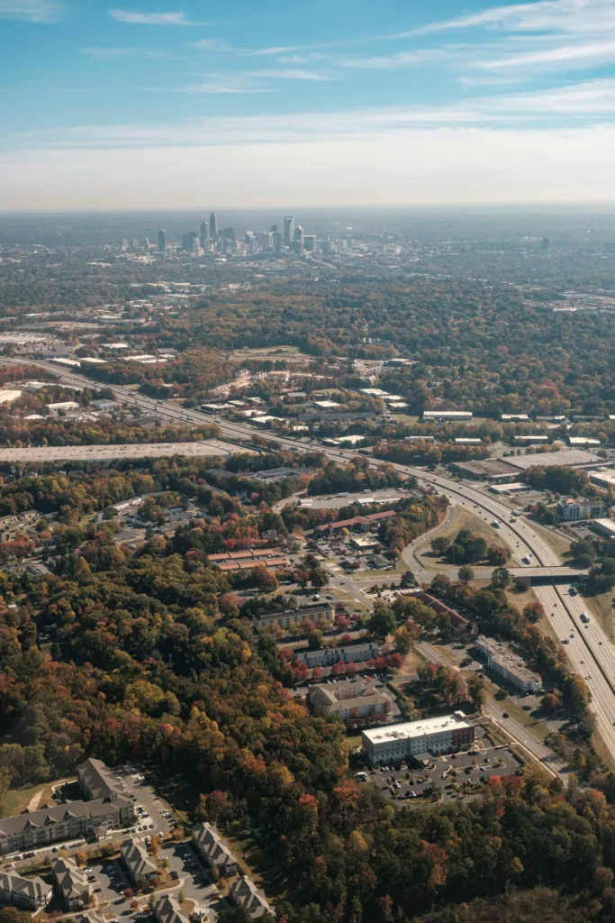 homes for sale in Charlotte NC city and residential view