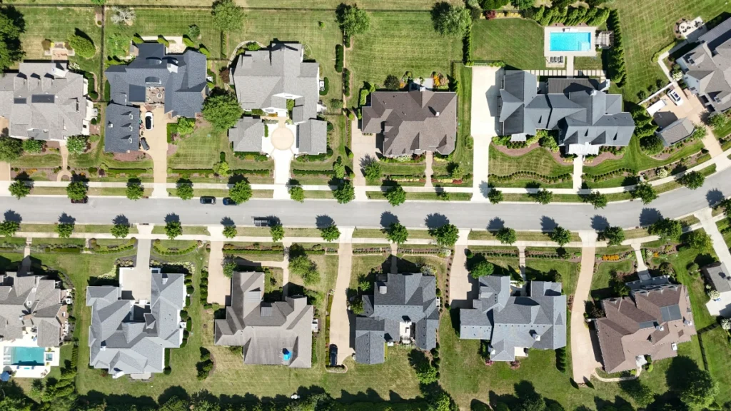 homes for sale in Monroe NC neighborhood view