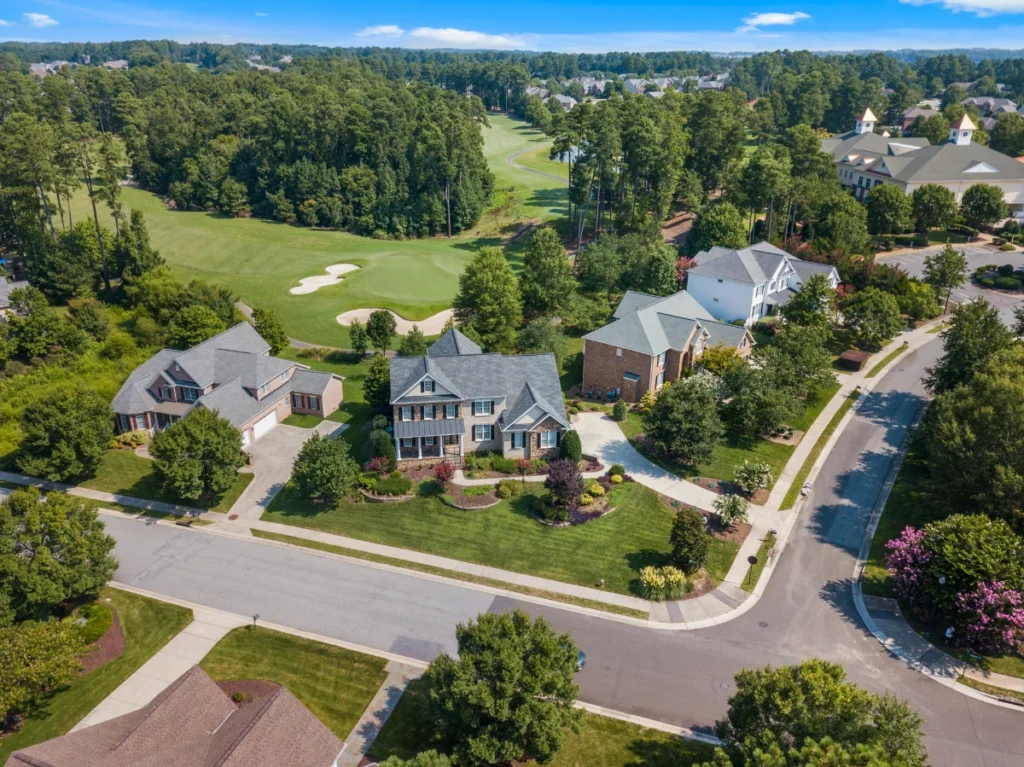 family living in houses for sale in Raleigh NC neighborhood