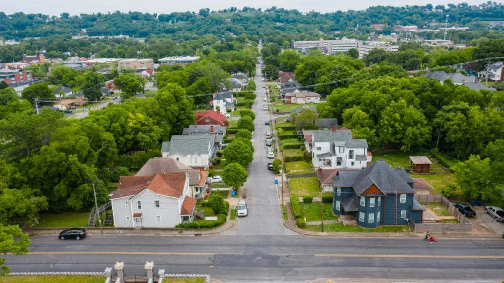 family living in Durham NC residential area